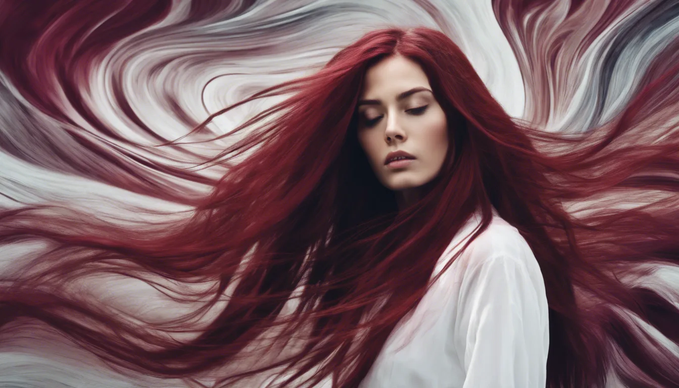 Dream symbol: burgundy and white hair: intro