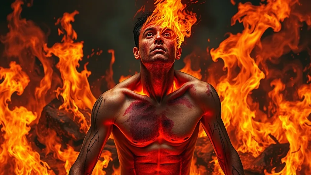 Dream symbol: burns and scars: scenarios: Dream of Getting Burned by Fire