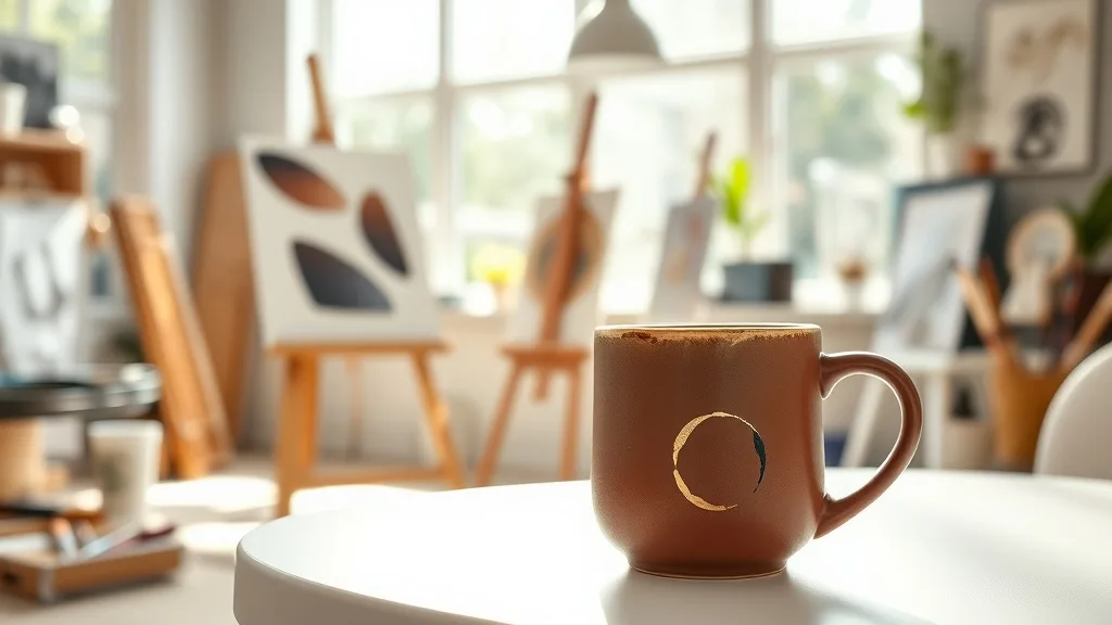 Dream symbol: ceramic brown mug: demographics: Artists and Designers
