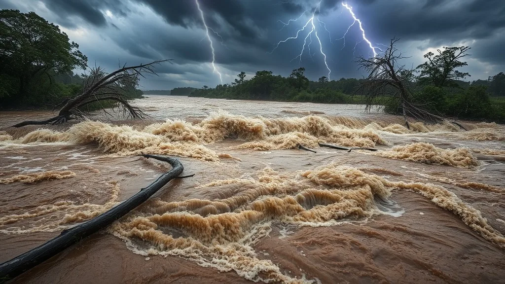 Dream symbol: natural: scenarios: Dream of a Raging River