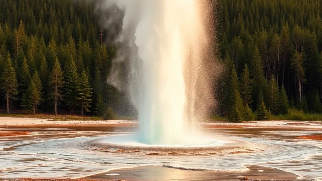 Dream symbol: geyser: scenarios: Dream of a geyser erupting violently