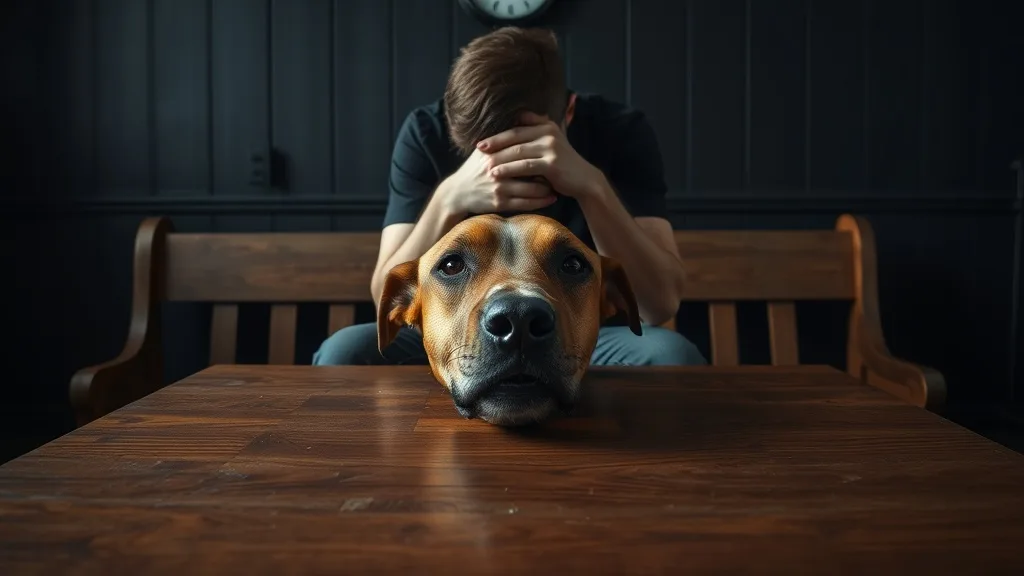 Dream symbol: giant decapitated dog heads: demographics: People with a History of Animal Abuse or Neglect