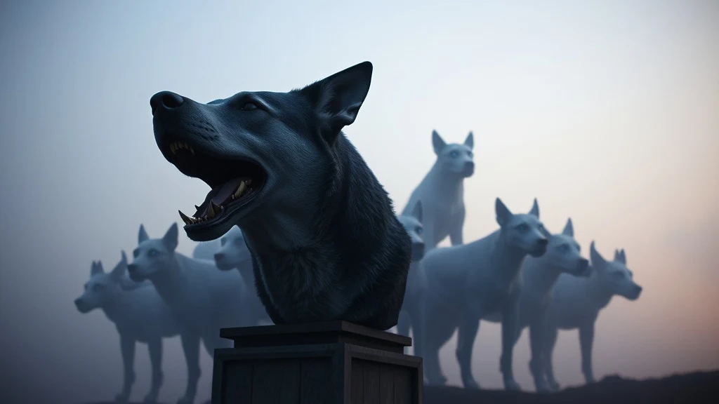 Dream symbol: giant decapitated dog heads: symbolism: Guardianship and Protection