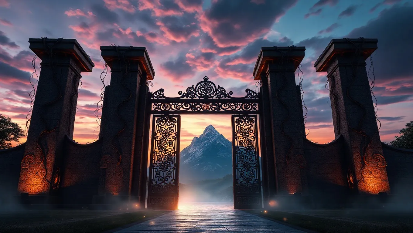 Dream symbol: gigantic strong beautiful gate: demographics: Spiritual Seekers and Mystics
