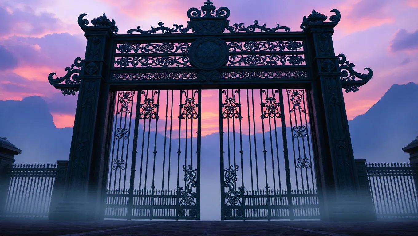 Dream symbol: gigantic strong beautiful gate: symbolism: Depiction of Barriers and Challenges to Overcome