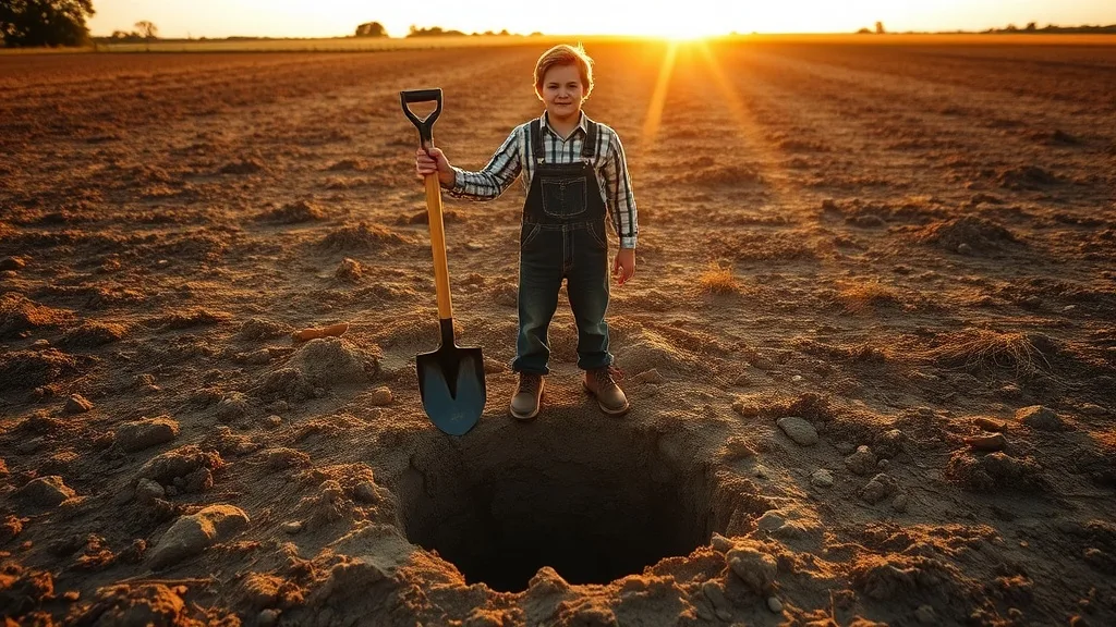 Dream symbol: holes in the ground: scenarios: Dream of Digging a Hole in the Ground