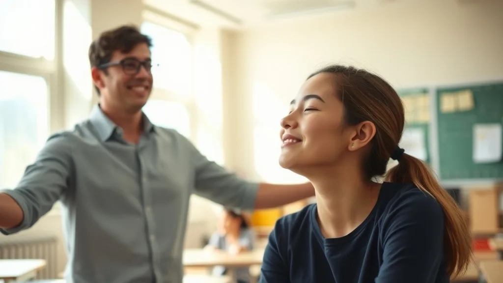 Dream symbol: hug from teacher: scenarios: Dream of Hugging a male Teacher