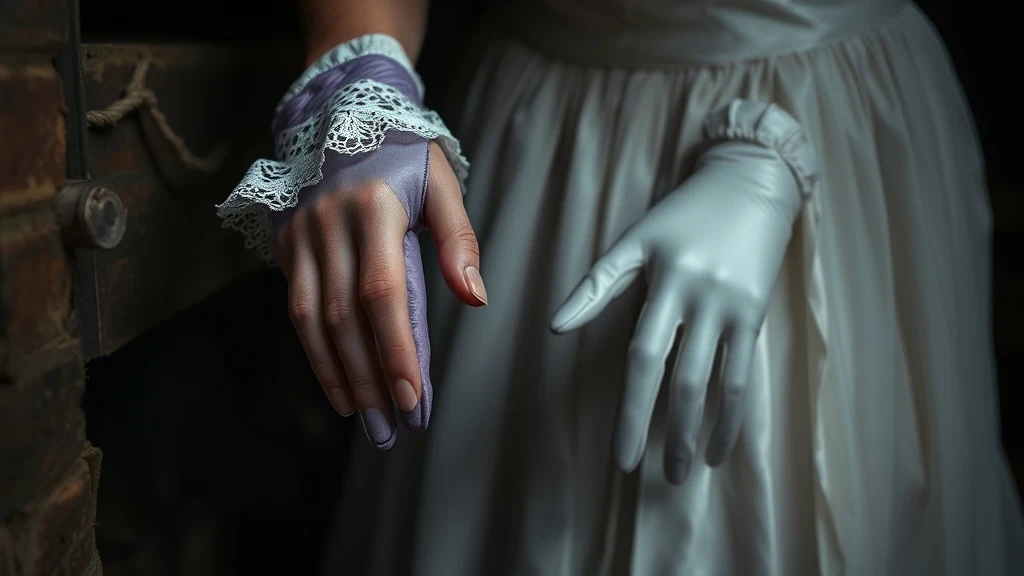 Dream symbol: violet and white leather gloves: scenarios: Dream of finding violet and white leather gloves