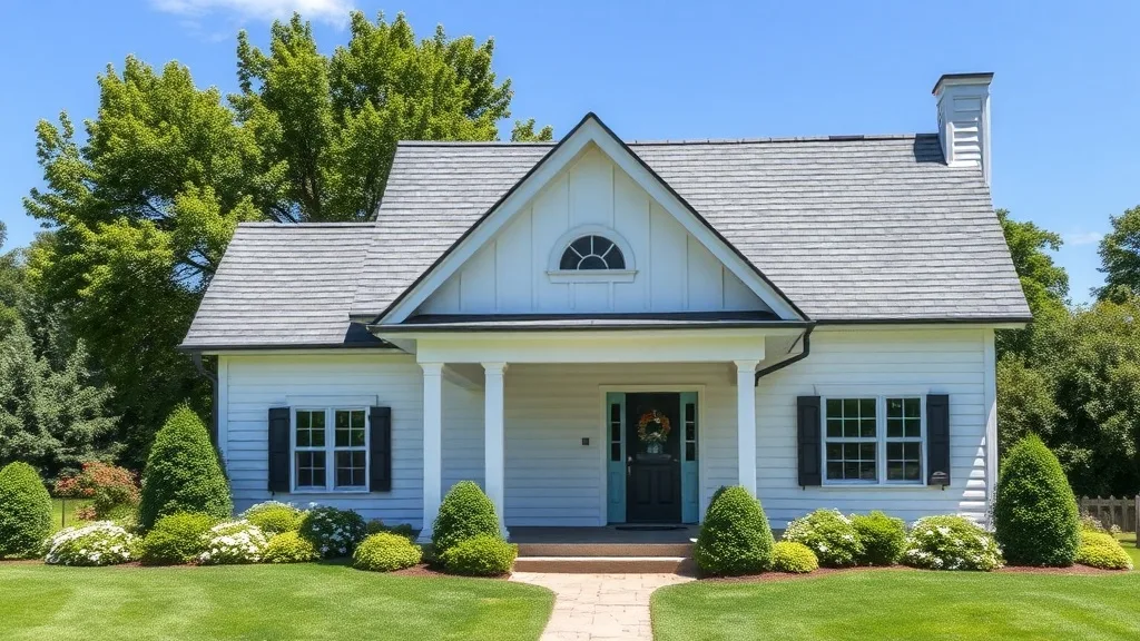 Dream symbol: white and grey house: symbolism: Emotional Stability
