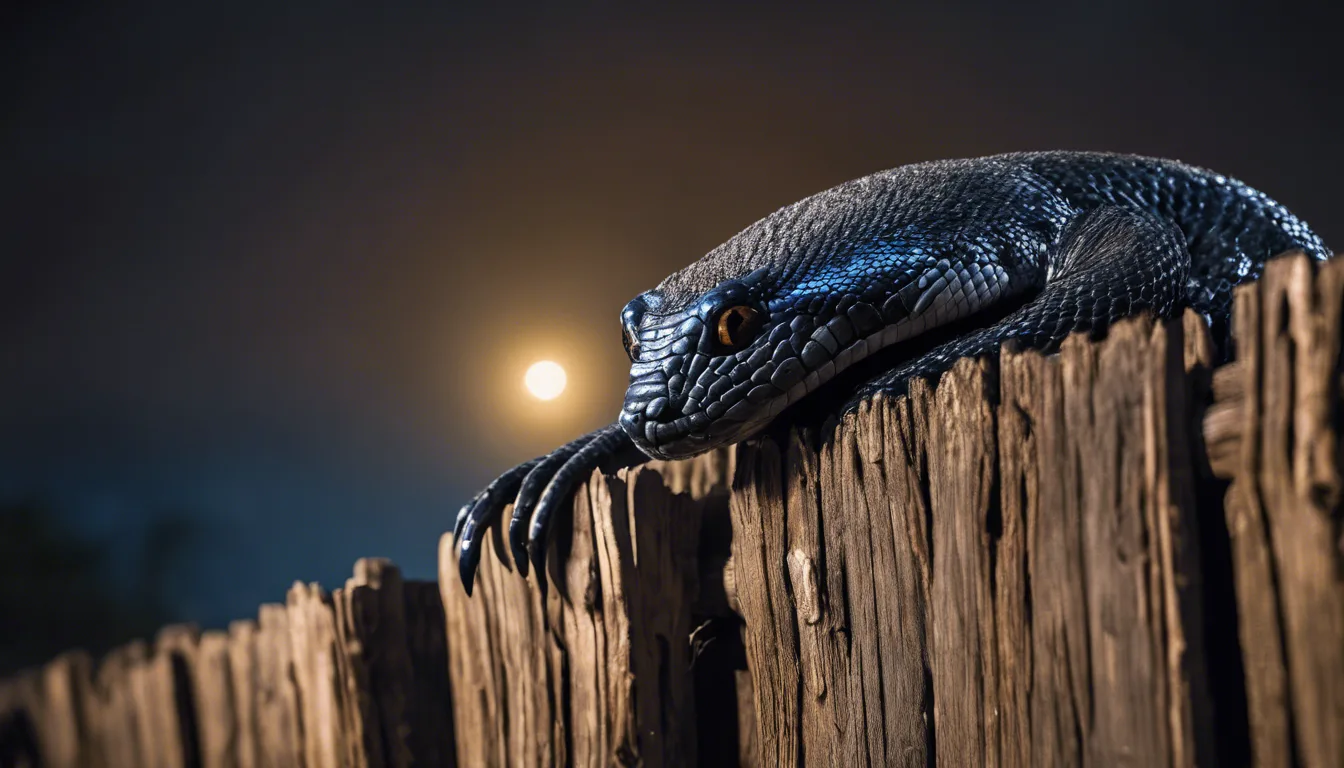 Dream symbol: snakes: scenarios: Dream of a snake on your fence