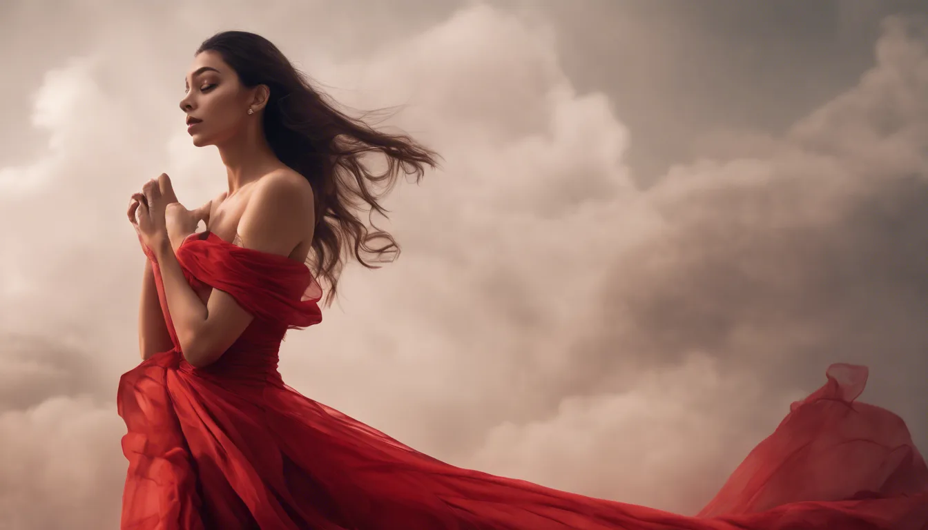Dream Symbol Meaning: Visions of an Off Shoulder Red Frock