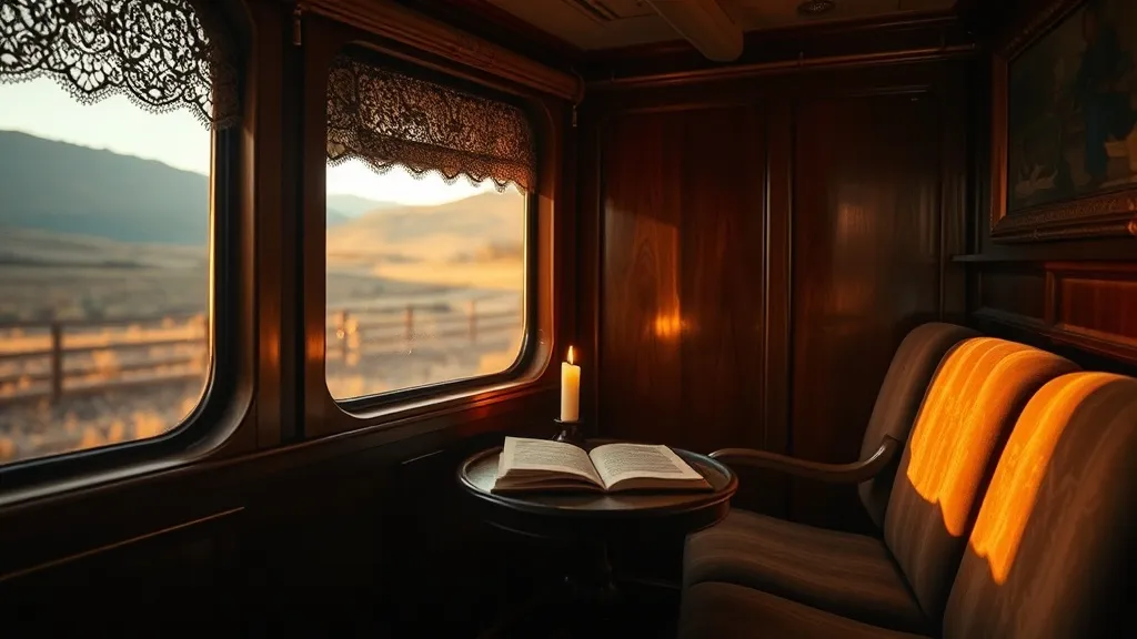 Dream symbol: old-fashioned train room: symbolism: Inner Journey and Personal Growth