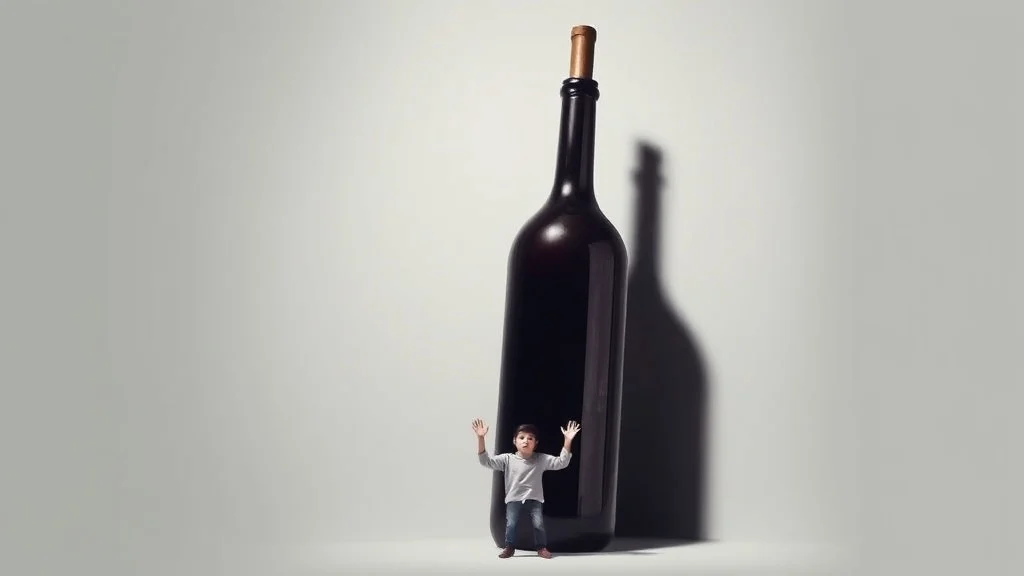 Dream symbol: oversized bottle of wine: demographics: Those Dealing with Stress and Anxiety