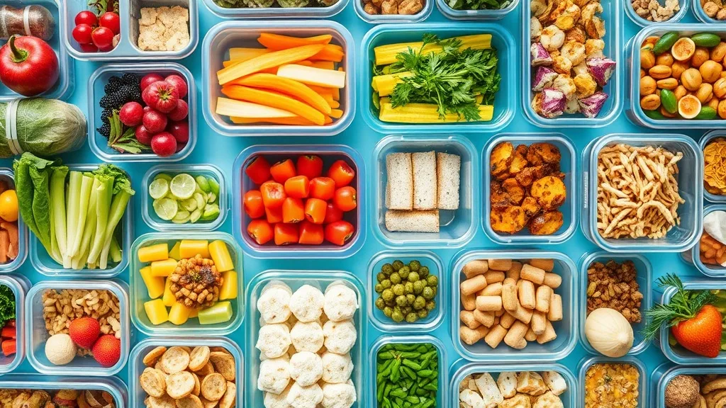 Dream symbol: plastic containers: scenarios: Dream of Plastic Containers with Food