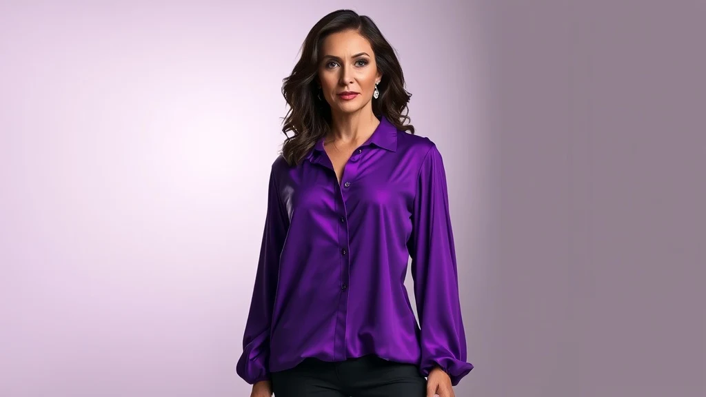 Dream symbol: purple blouse and shoes: symbolism: Authority and Power