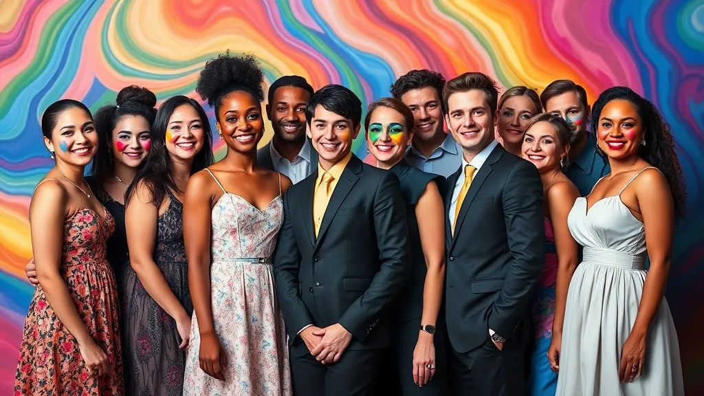 Dream symbol: mixed colors: demographics: LGBTQ+ Individuals