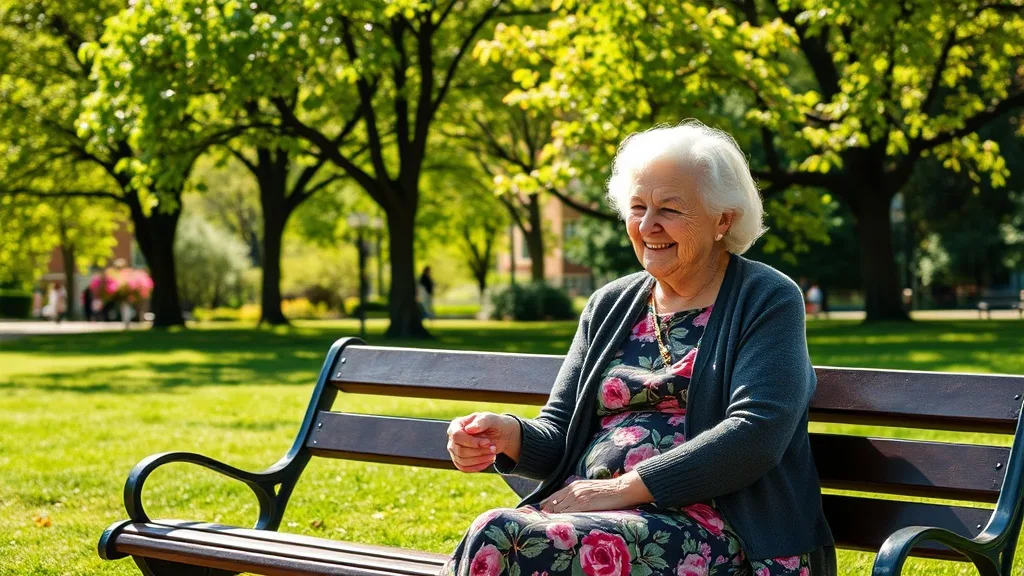 Dream symbol: elderly lady: symbolism: Nurturing and Protection