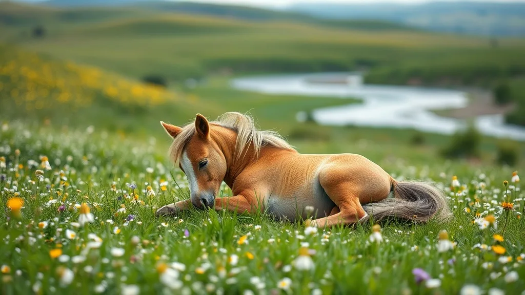 Dream symbol: tiny horse: scenarios: Dream of a Tiny Horse Sleeping