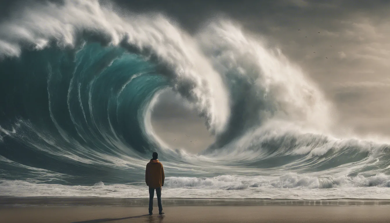 Dream symbol: tsunami: demographics: People Who Are Feeling Overwhelmed or Out of Control