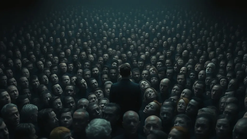 Dream symbol: unfamiliar faces: scenarios: Dream of Being Surrounded by Strangers