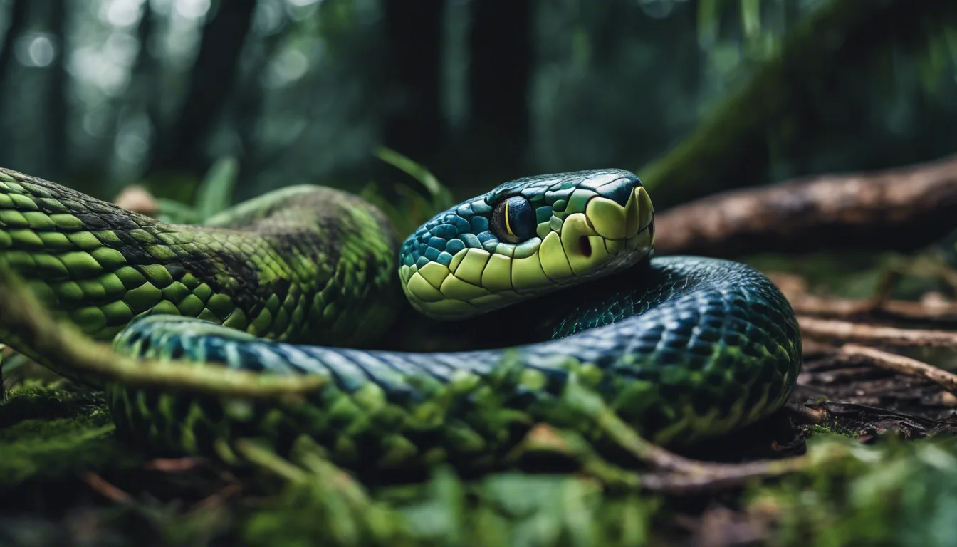 Dream symbol: green and blue snakes: intro