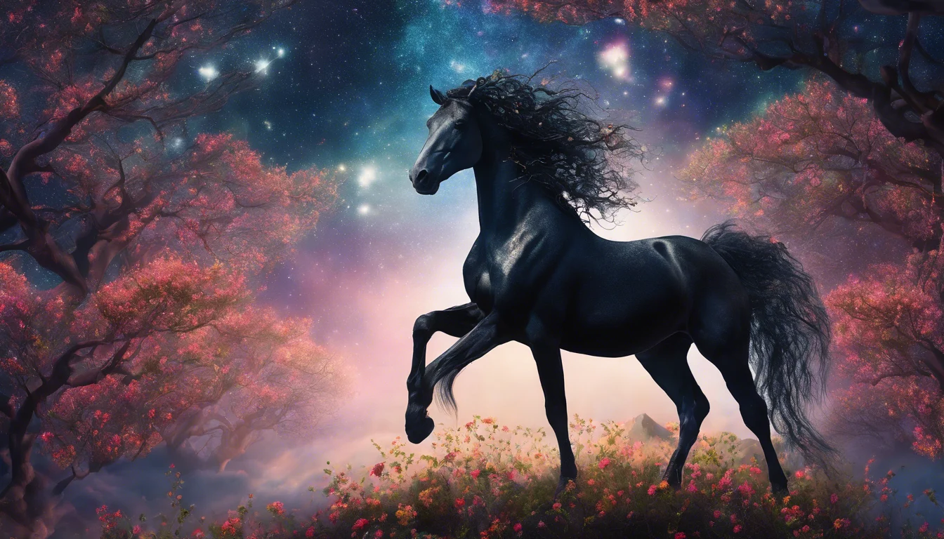 Dream symbol: black horse gram: intro