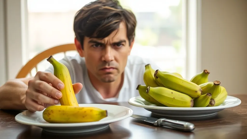 Dream symbol: unripe plantain: scenarios: Dream of Eating Unripe Plantain