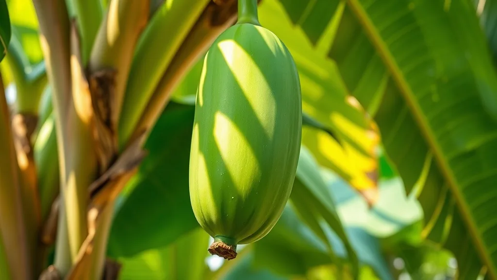 Dream symbol: unripe plantain: symbolism: Potential and Possiblities