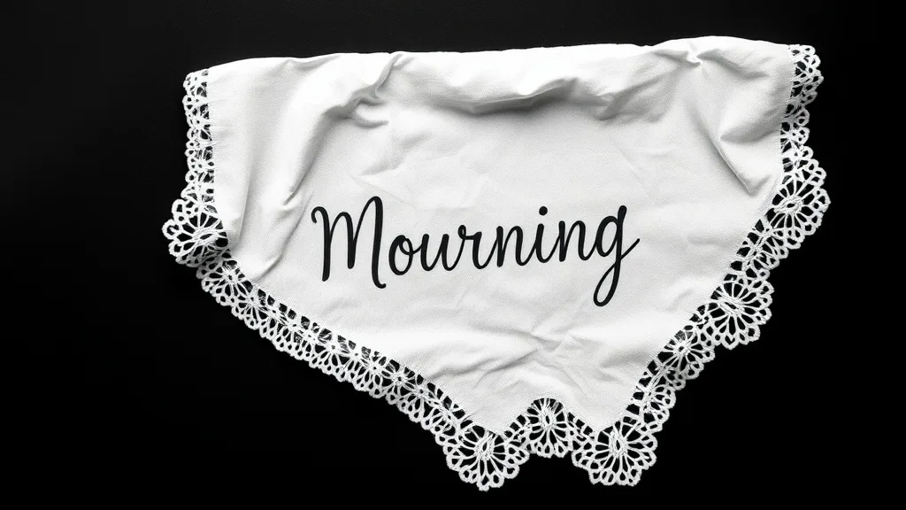 Dream symbol: white handkerchief: symbolism: Mourning and Loss