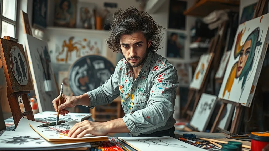 Dream symbol: working fast: demographics: Artists and Creatives