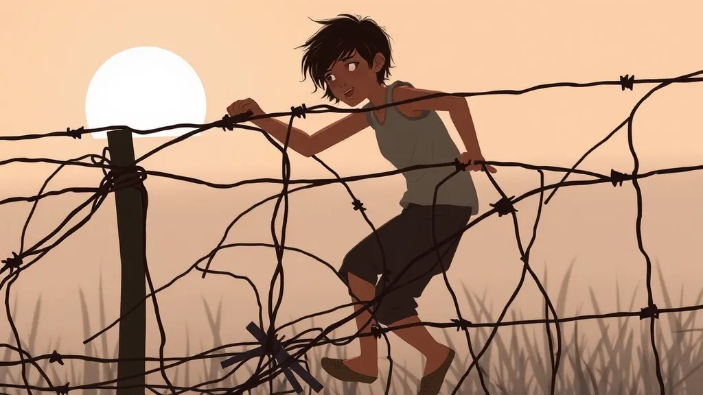 Dream symbol: yard wire: scenarios: Dreaming of climbing over yard wire