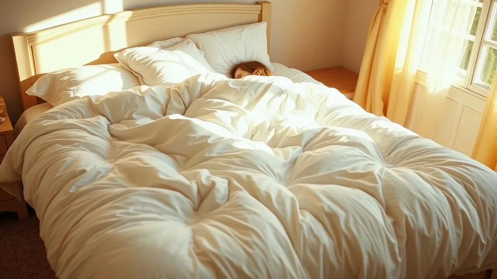 Dream symbol: comforter and blanket: scenarios: Dream of a Comforter on the Bed