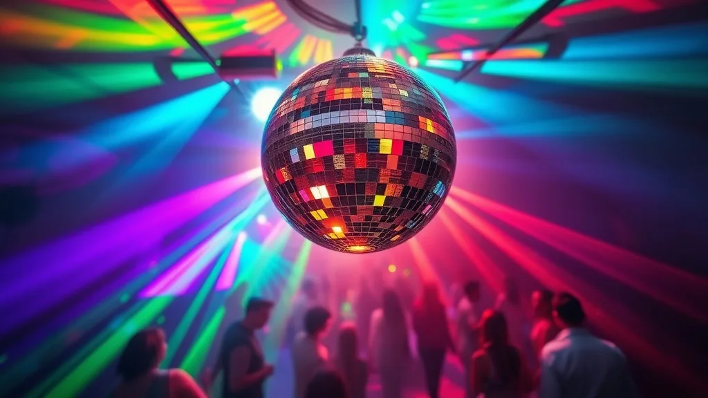 Dream symbol: flashes of light: scenarios: Dream of flashes of light from a disco ball