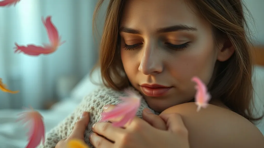 Dream symbol: hug and pet feathers: scenarios: Dream of Finding Pet Feathers After a Hug