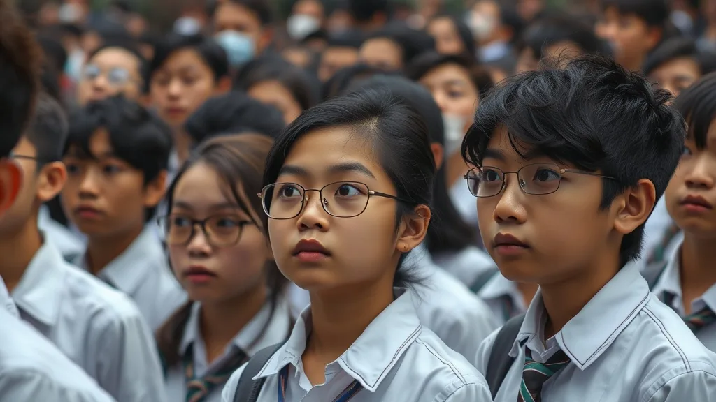 Dream symbol: mob of students: symbolism: Peer Conformance