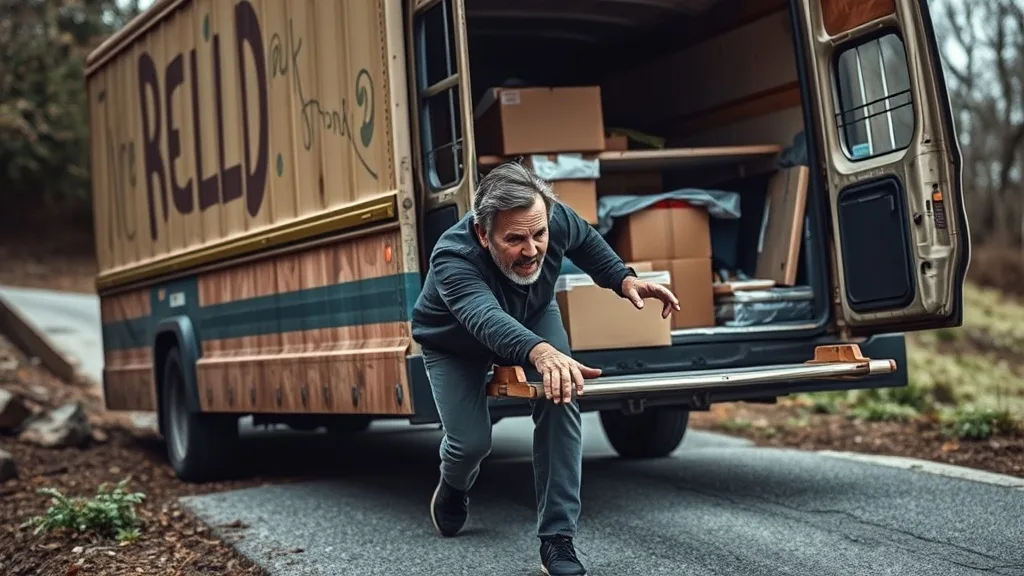 Dream symbol: removal van: symbolism: Responsibility and Carrying the Weight of Life
