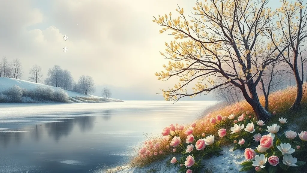 Dream symbol: season: scenarios: Dream of Winter Turning to Spring
