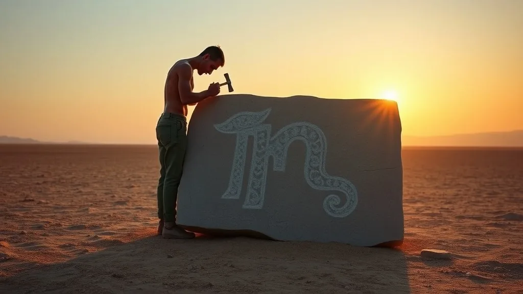 Dream symbol: stone slab with birth sign: scenarios: Dream about Carving a Stone Slab with Birth Sign