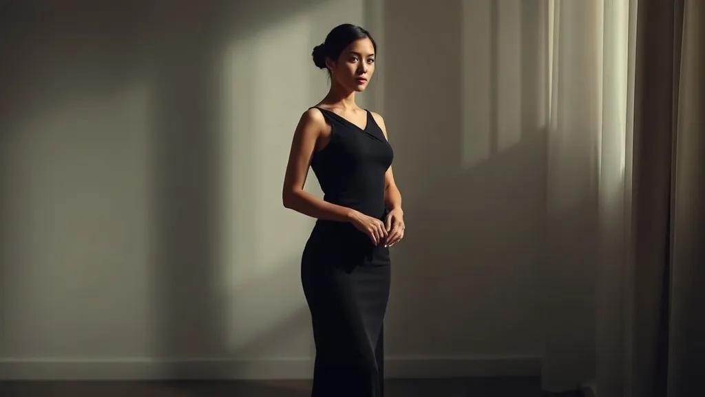 Dream symbol: tight black dress: symbolism: Sign of Emotional Restraint or Control