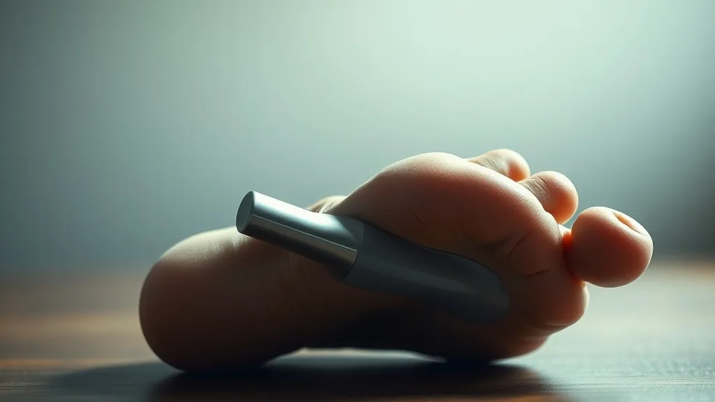 Dream symbol: tube in foot: symbolism: A Need for Support and Stability