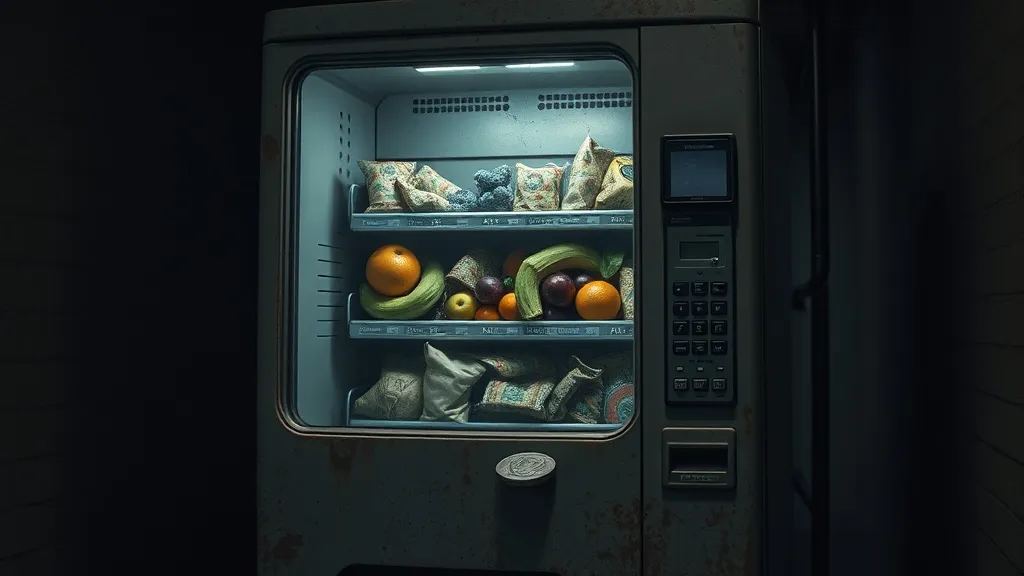 Dream symbol: vending machine: symbolism: The Price of Desires and Fulfillment