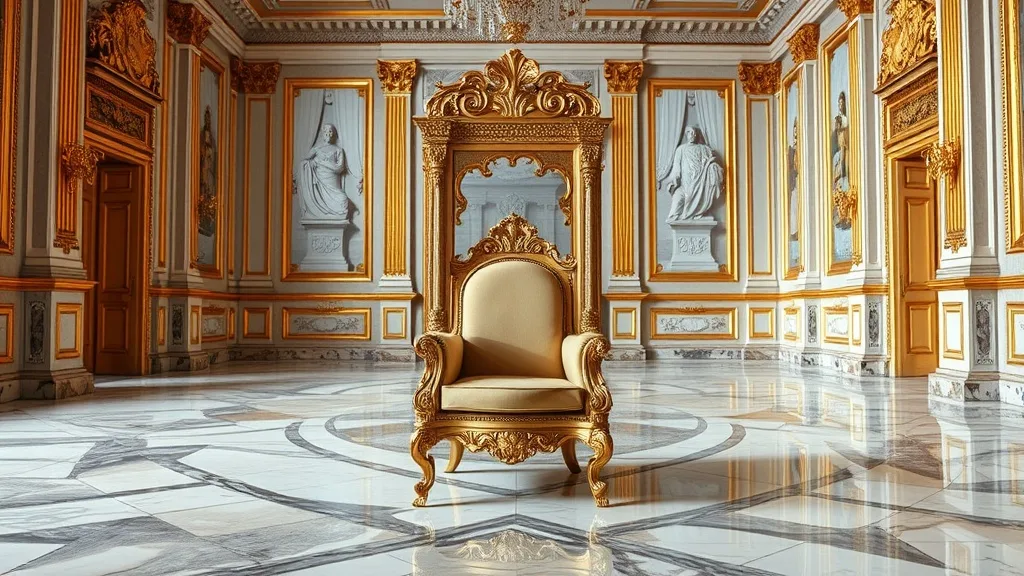 Dream symbol: gold chair: demographics: Those Interested in Luxury and Abundance