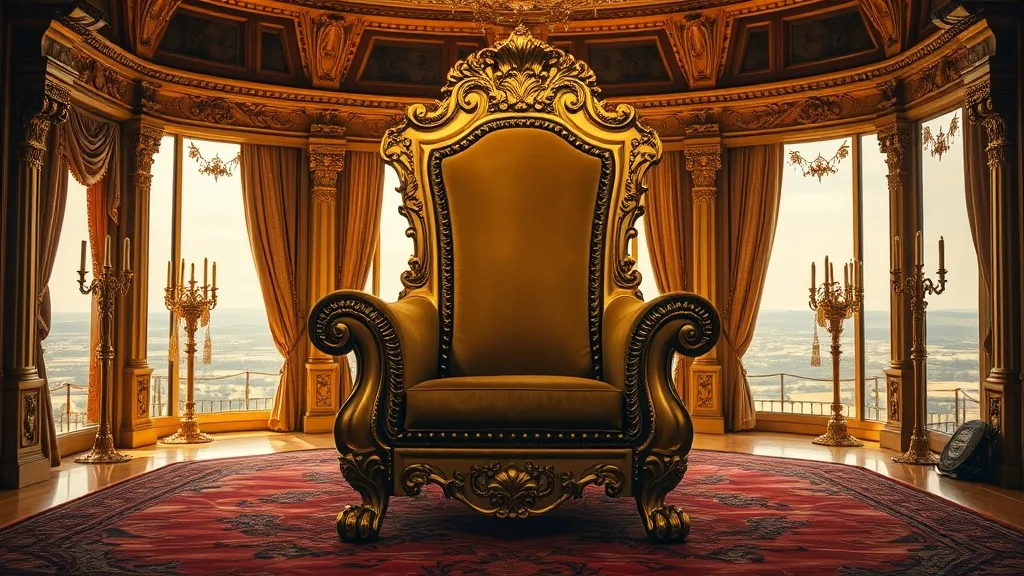 Dream symbol: gold chair: scenarios: Dream about Seeing a Gold Chair