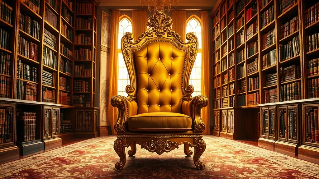 Dream symbol: gold chair: symbolism: Stability and Security