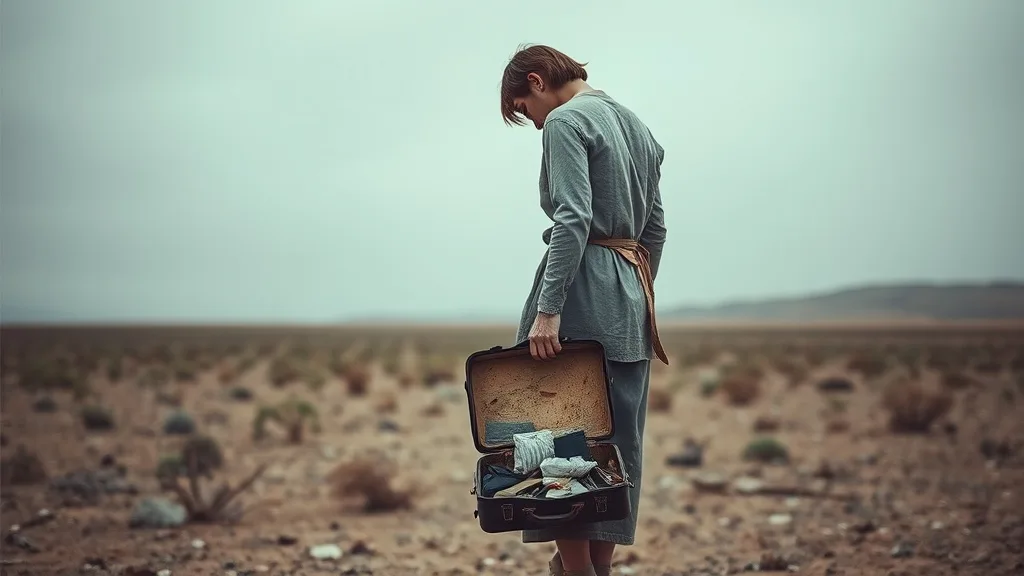 Dream symbol: old suitcase: scenarios: Dream of Losing an Old Suitcase