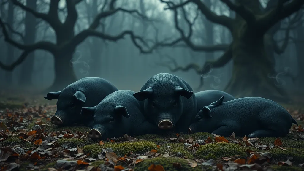 Dream symbol: big fat black pigs: demographics: People Under Stress Dreaming of Big Fat Black Pigs