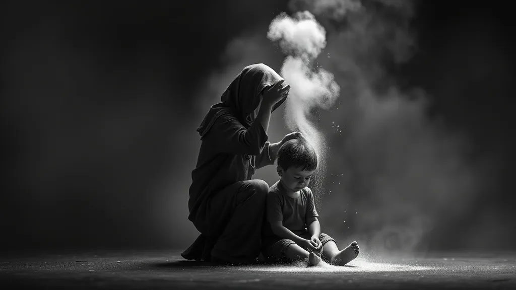 Dream symbol: child with powder: demographics: Individuals Experiencing Grief or Loss