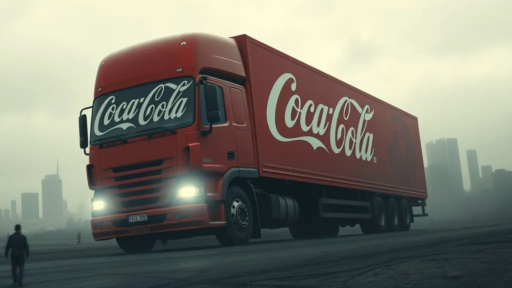 Dream symbol: coca cola truck: scenarios: Dream about the Coca-Cola truck being a symbol of capitalism