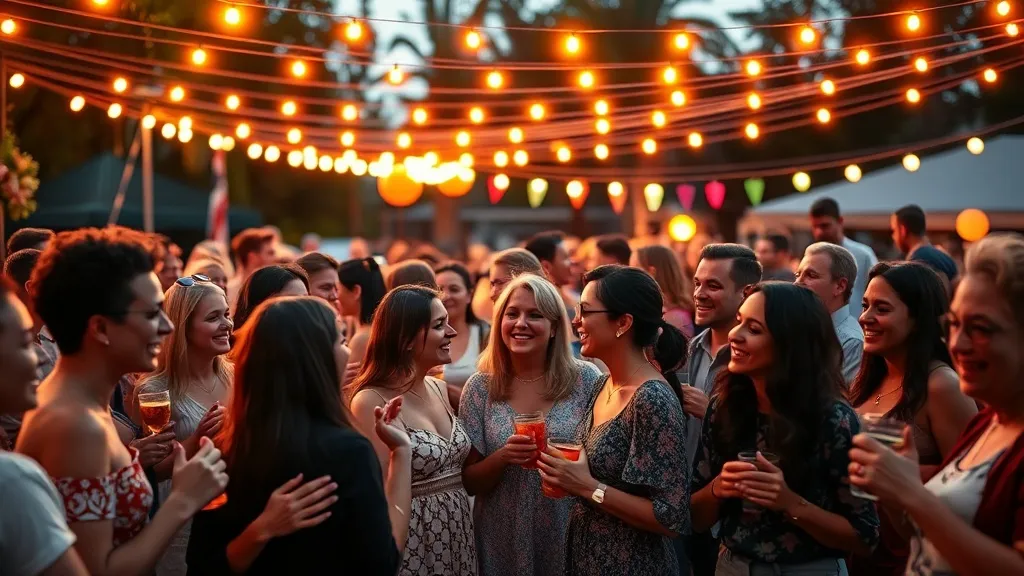 Dream symbol: crowd at celebration: scenarios: Dream about Feeling Connected to a Crowd at a Celebration