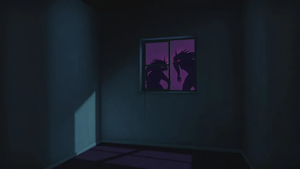 Dream symbol: dark outside room: scenarios: Dreaming of a Dark Room Outside with Strange Shadows